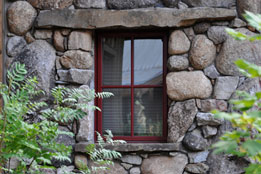 Charming custom window masonry